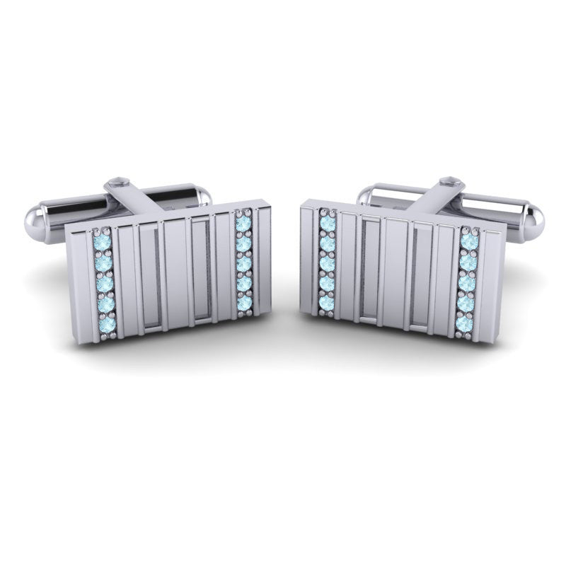 Aquamarine Cufflinks