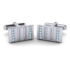 Aquamarine Cufflinks