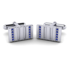 Blue Sapphire Cufflinks