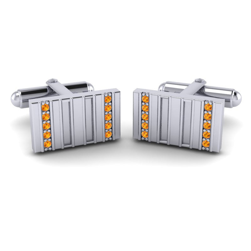 Citrine Cufflinks