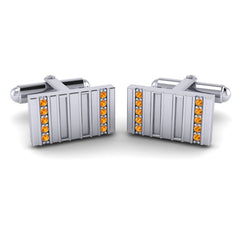 Citrine Cufflinks
