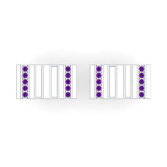 Amethyst Cufflinks