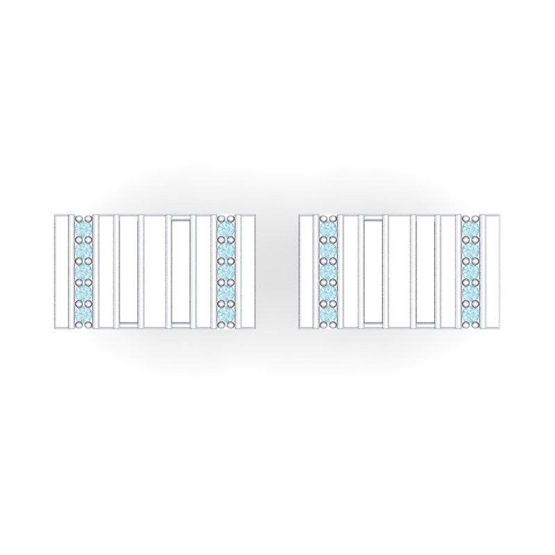 Aquamarine Cufflinks