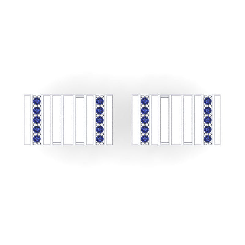 Blue Sapphire Cufflinks