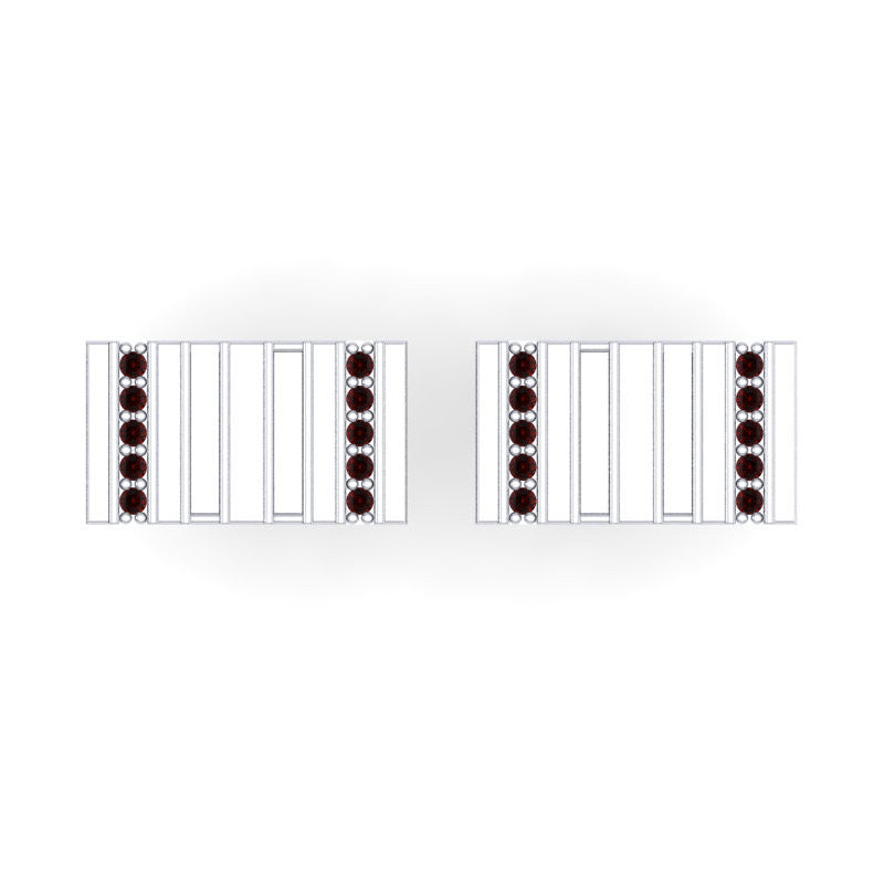 Garnet Cufflinks