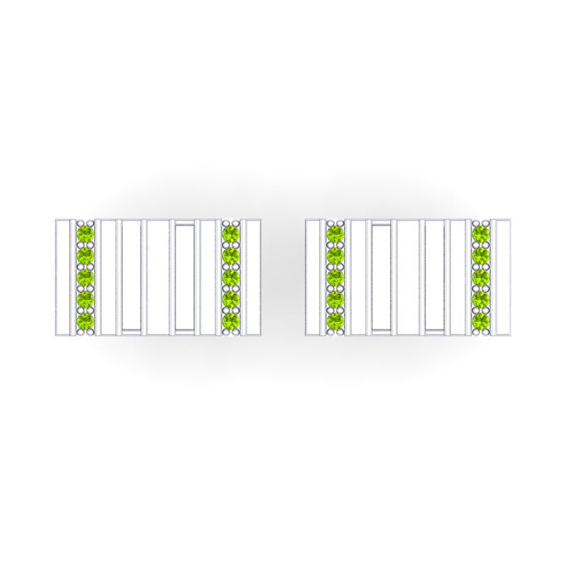 Peridot Cufflinks