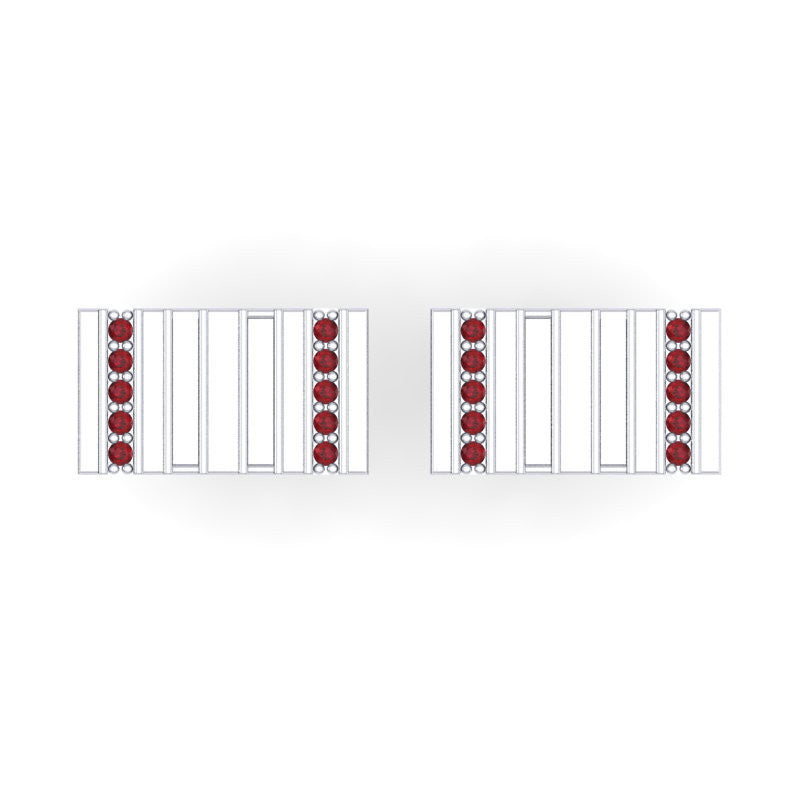 Ruby Cufflinks