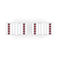 Ruby Cufflinks