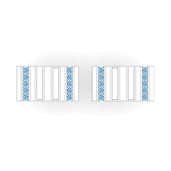 Swiss Blue Topaz Cufflinks