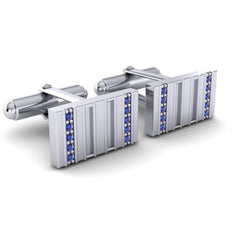 Blue Sapphire Cufflinks
