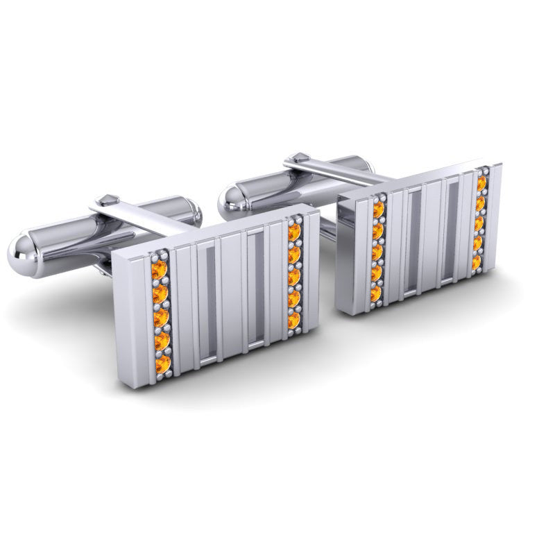 Citrine Cufflinks
