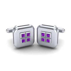 Amethyst Cufflinks
