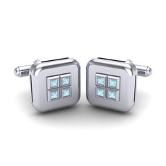 Aquamarine Cufflinks