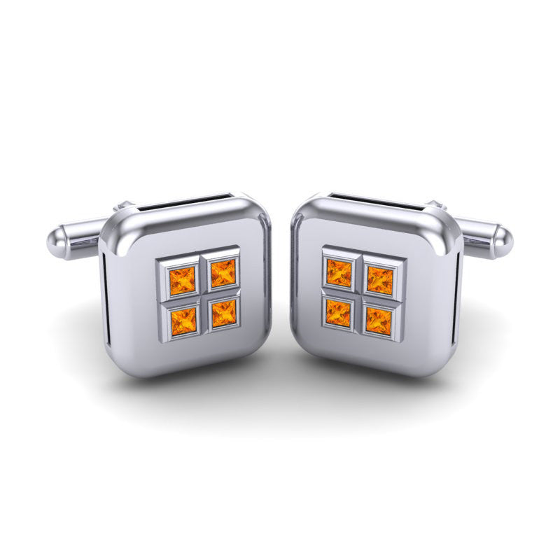 Citrine Cufflinks
