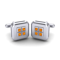 Citrine Cufflinks
