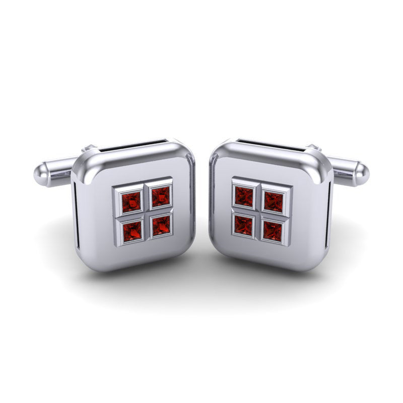 Garnet Cufflinks