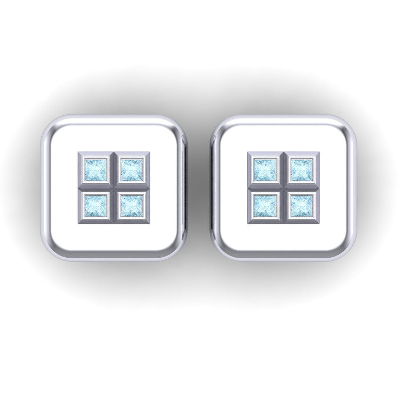 Aquamarine Cufflinks