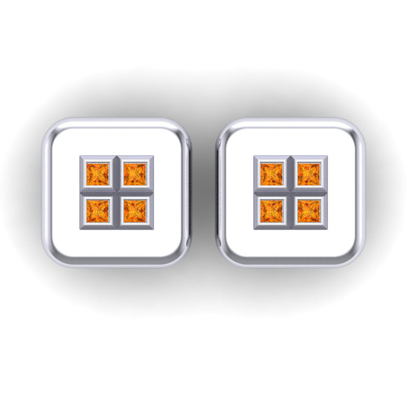 Citrine Cufflinks