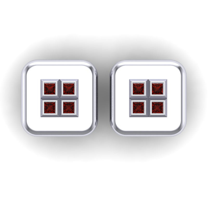 Garnet Cufflinks