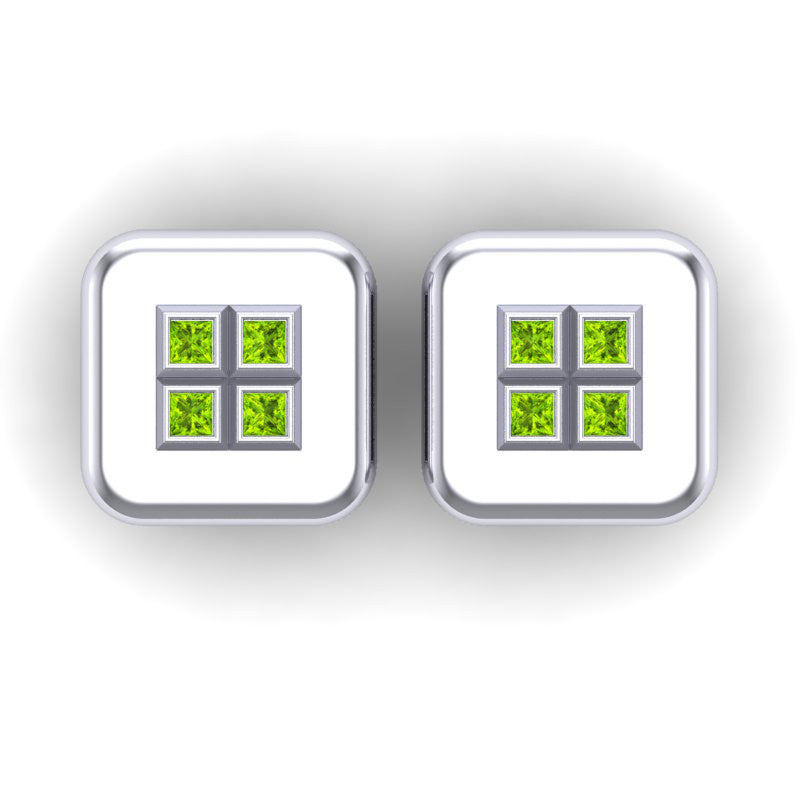 Peridot Cufflinks