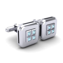 Aquamarine Cufflinks