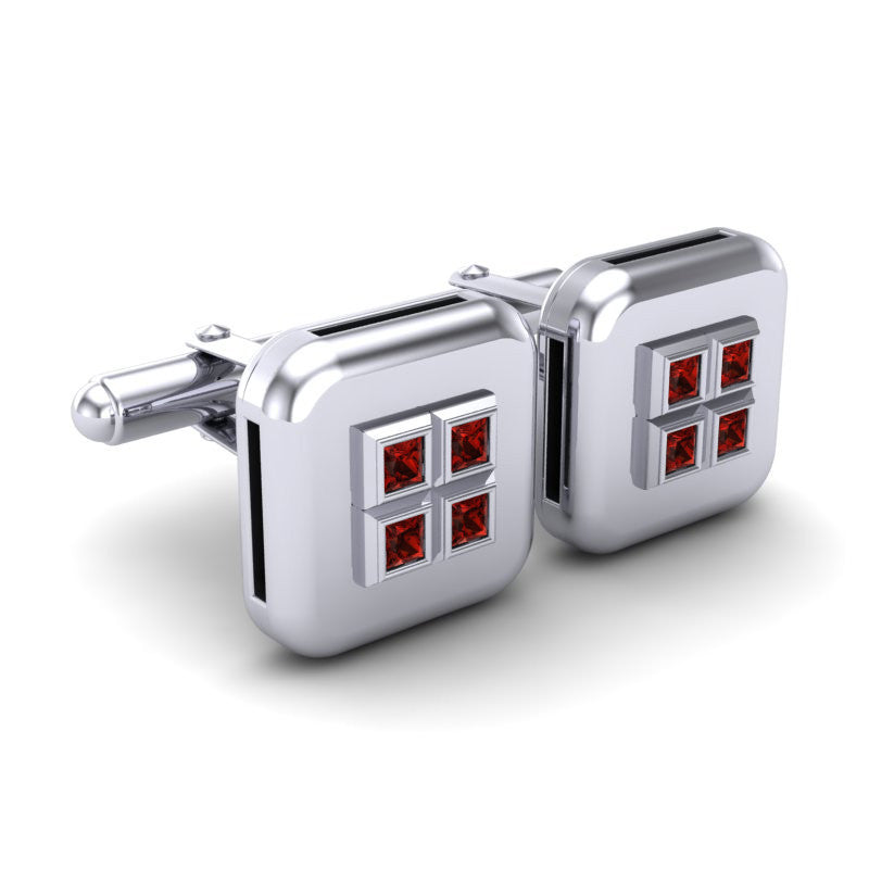 Garnet Cufflinks