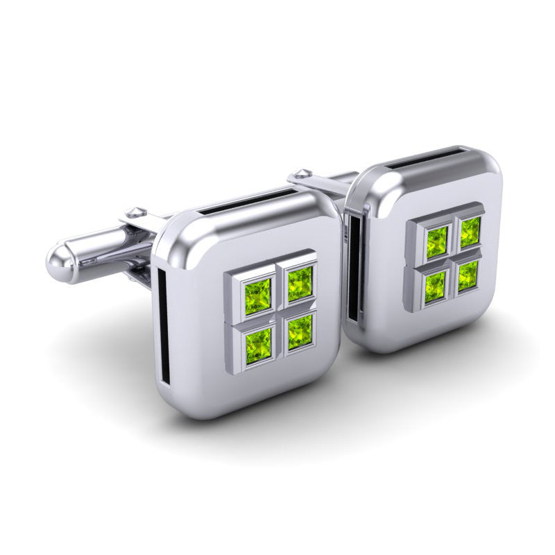 Peridot Cufflinks