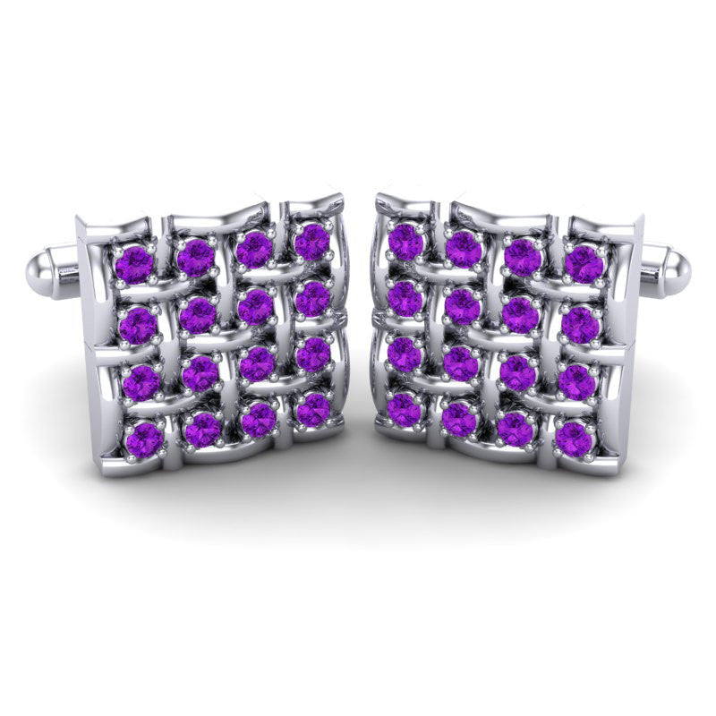 Amethyst Cufflinks