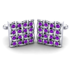 Amethyst Cufflinks