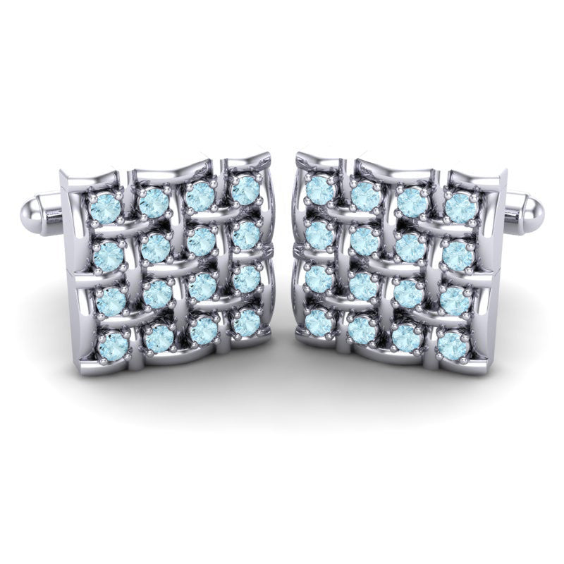 Aquamarine Cufflinks