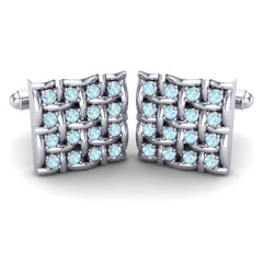 Aquamarine Cufflinks