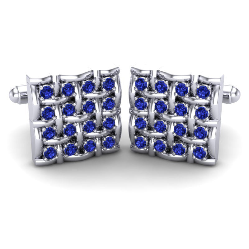 Blue Sapphire Cufflinks