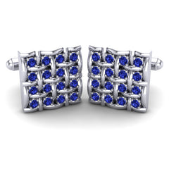 Blue Sapphire Cufflinks