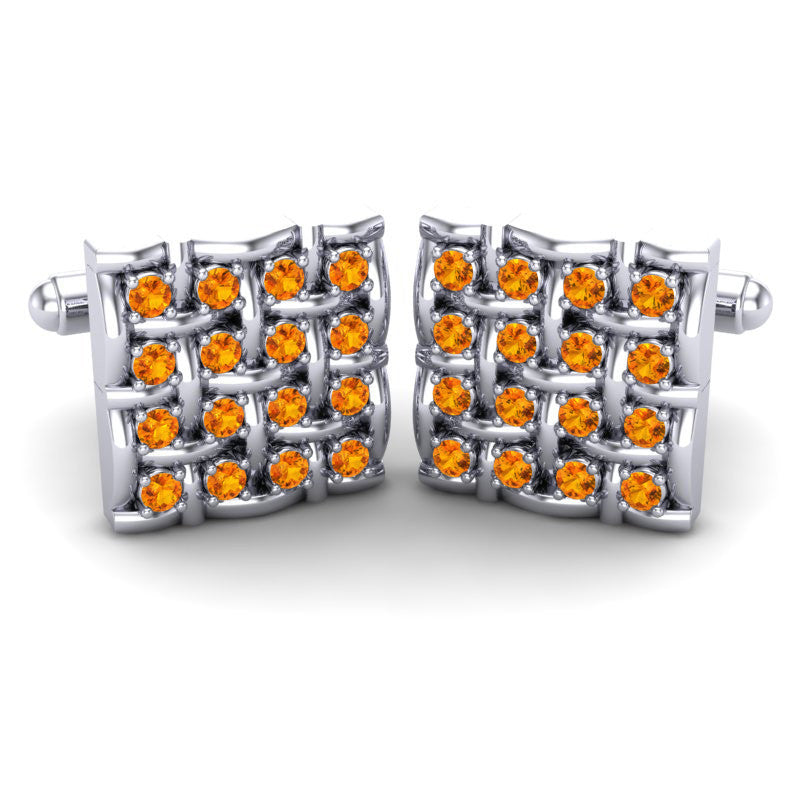 Citrine Cufflinks