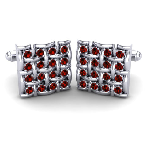 Garnet Cufflinks