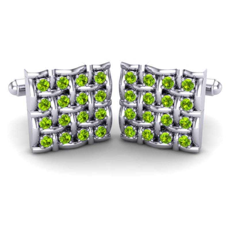 Peridot Cufflinks