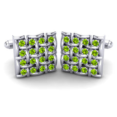 Peridot Cufflinks