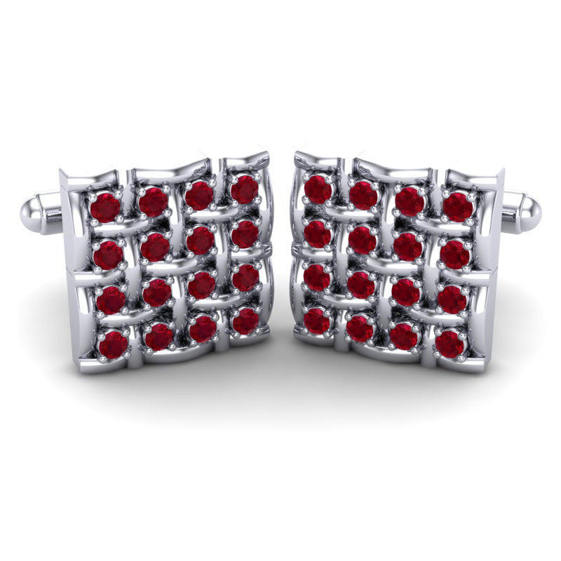 Ruby Cufflinks