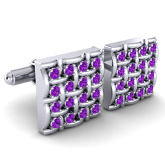 Amethyst Cufflinks