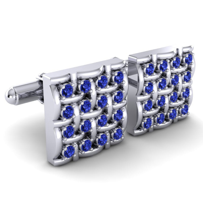 Blue Sapphire Cufflinks