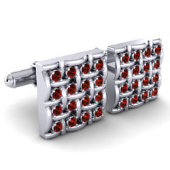 Garnet Cufflinks