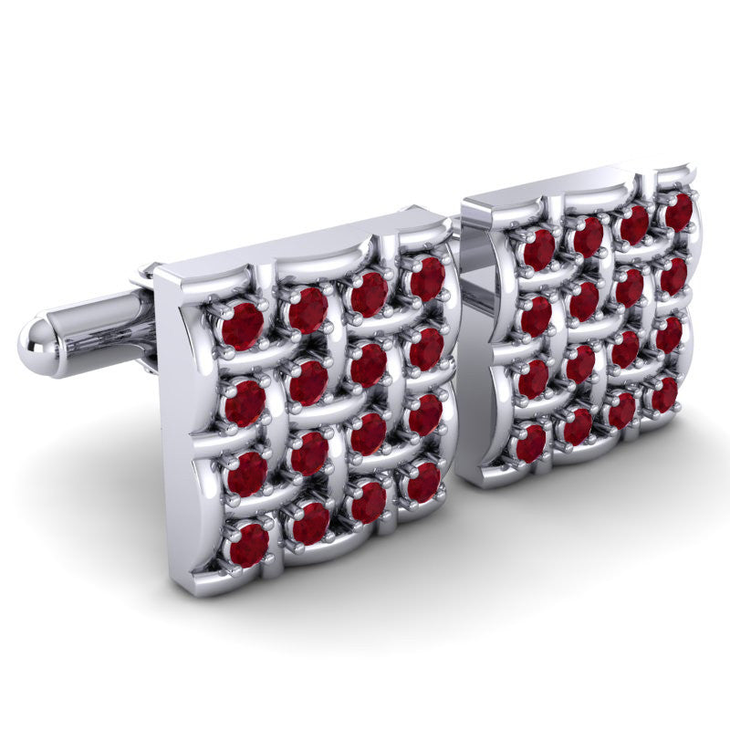 Ruby Cufflinks