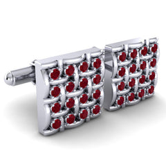 Ruby Cufflinks