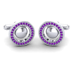 Amethyst Cufflinks
