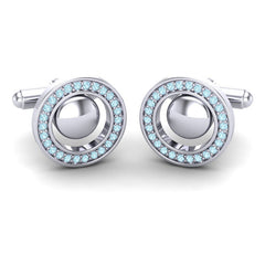 Aquamarine Cufflinks
