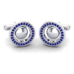Blue Sapphire Cufflinks