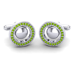 Peridot Cufflinks