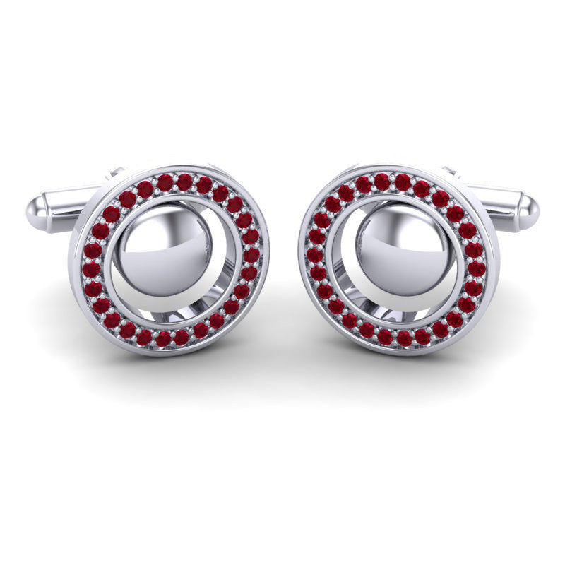 Ruby Cufflinks