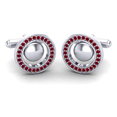 Ruby Cufflinks