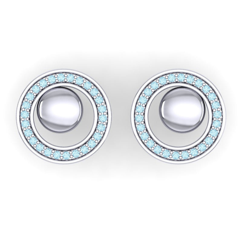 Aquamarine Cufflinks